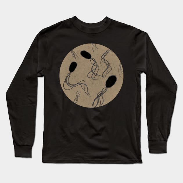 Bacteria Long Sleeve T-Shirt by MicrobeLizah